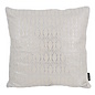 Oona White/Silver Kussenhoes | 45x45 cm | Polyester