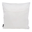 Nura White/Silver Kussenhoes | 45x45 cm | Polyester
