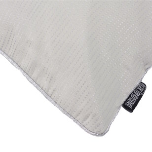 Nura White/Silver Kussenhoes | 45x45 cm | Polyester