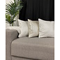 Oona White/Silver Kussenhoes | 45x45 cm | Polyester