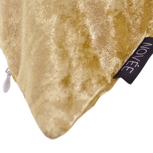 Sierkussen Velvet Gold Crystal | 45 x 45 cm | Fluweel/Polyester