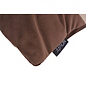 Velvet Swirl Beige/Bruin Kussenhoes | 30x50 cm | Polyester