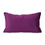 Velvet Swirl Altrosa/Aubergine Kissenbezug | 30x50 cm | Polyester