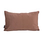 Velvet Swirl Kastanien/Mokka Kissenbezug | 30x50 cm | Polyester
