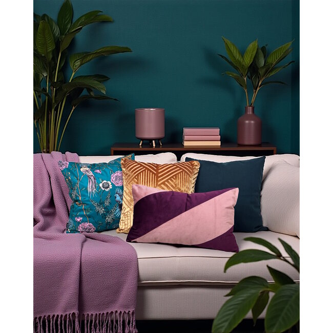 Sierkussen Beau Birds | 45 x 45 cm | Katoen/Polyester