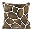 Gek op kussens! Sierkussen Velvet Giraffe Print | 45 x 45 cm | Velvet/Polyester