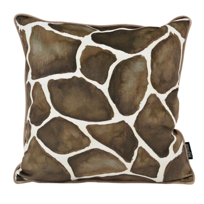 Velvet Giraffe Print | 45 x 45 cm | Kussenhoes | Velvet/Polyester