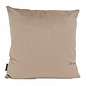 Velvet Shell Taupe Kissenbezug | 45x45 cm | Samt/Polyester