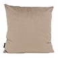 Velvet Shell Taupe Kussenhoes | 45x45 cm | Velvet/Polyester