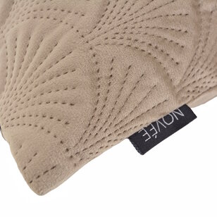 Sierkussen Velvet Shell Taupe | 45 x 45 cm | Velvet / Polyester