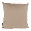 Sierkussen Velvet Shell Taupe | 45 x 45 cm | Velvet / Polyester