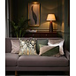Sierkussen Velvet Shell Taupe | 45 x 45 cm | Velvet / Polyester