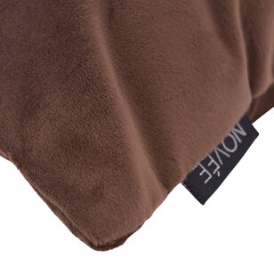 Sierkussen Velvet Swirl Beige/Bruin | 30 x 50 cm | Polyester