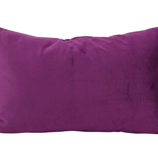 Sierkussen Velvet Swirl Oudroze/Aubergine | 30 x 50 cm | Polyester