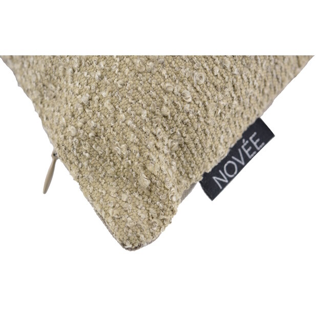 Malibu SunsetTaupe - Outdoor Kussenhoes | 30x50 cm | Bouclé/PP