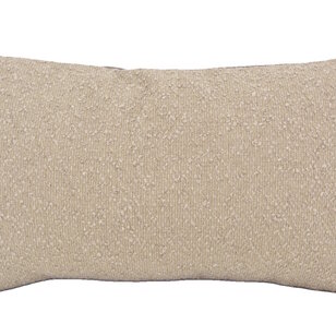 Malibu SunsetTaupe - Outdoor Kussenhoes | 30x50 cm | Bouclé/PP
