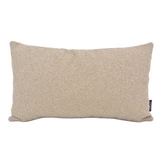 NOVÉE Malibu SunsetTaupe - Outdoor Kussenhoes | 30x50 cm | Bouclé/PP