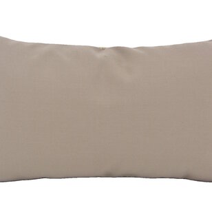 Sierkussen Malibu Sunset Taupe/Khaki - Outdoor | 30 x 50 cm | Bouclé / PP