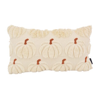 NOVÉE Furry Pumpkin Beige | 30 x 50 cm | Kussenhoes | Polyester