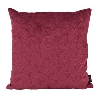 NOVÉE Velvet Shell Bordeaux | 45 x 45 cm | Kussenhoes | Velvet / Polyester