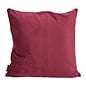 Velvet Shell Bordeaux Kissenbezug | 45x45 cm | Samt/Polyester