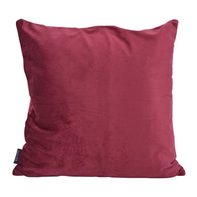 Sierkussen Velvet Shell Bordeaux | 45 x 45 cm | Velvet / Polyester