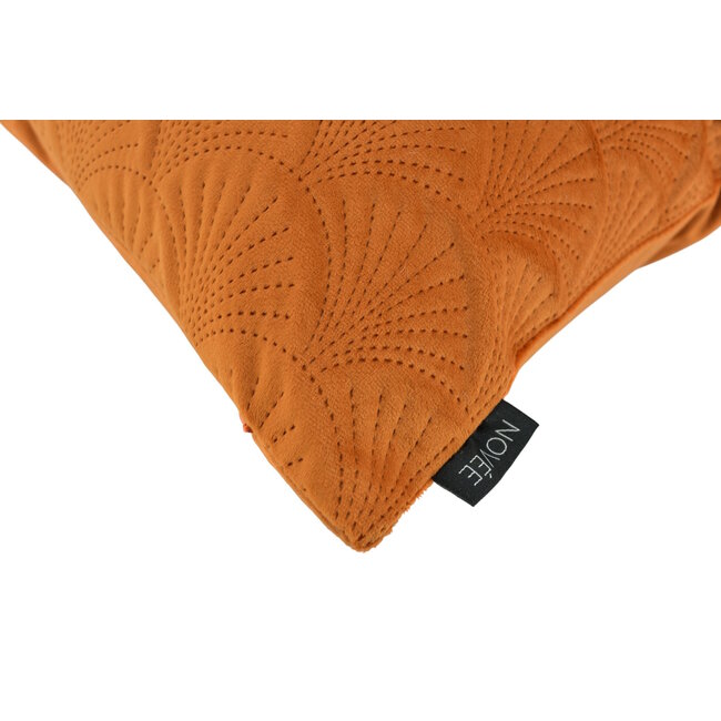 Velvet Shell Terracotta Kissenbezug | 45x45 cm | Samt/Polyester