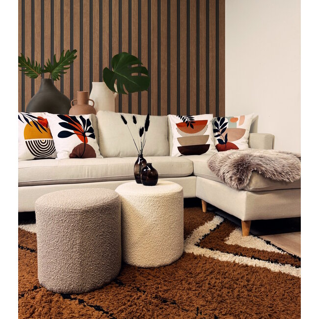 Keke Leaf Kussenhoes | 45x45 cm | Katoen/Polyester