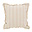 NOVÉE Yuna Stripe Beige | 45 x 45 cm | Kussenhoes | Katoen/Linnen