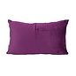 Velvet Swirl Pistache/Aubergine Kussenhoes | 30x50 cm | Polyester