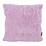 Furry Cross Lila Kissenbezug | 45x45 cm | Polyester
