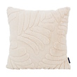 Furry Leaves Ecru Kussenhoes | 45x45 cm | Polyester