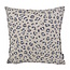 Jacquard Leopard Silver Kussenhoes | 45x45 cm | Polyester