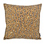 Gek op kussens! Jacquard Leopard Gold / Brown | 45 x 45 cm | Kussenhoes | Polyester