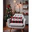 HOHO Kerst Ruit | 30 x 50 cm | Kussenhoes | Katoen