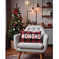 HOHO Weihnachten Karo Kissenbezug | 30x50 cm | Baumwolle