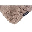 Furry Cross Taupe | 45 x 45 cm | Kussenhoes | Polyester