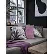 Furry Cross Lila Kussenhoes | 45x45 cm | Polyester