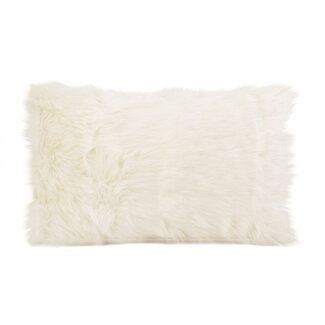 NOVÉE Furry Velvet Crème Kussenhoes | 30x50 cm | Velvet/Polyester