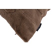Furry Plant Bruin Kussenhoes | 45x45 cm | Polyester