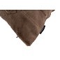 Furry Plant Bruin Kussenhoes | 45x45 cm | Polyester