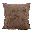 Furry Plant Bruin Kussenhoes | 45x45 cm | Polyester