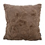 Furry Plant Bruin | 45 x 45 cm | Kussenhoes | Polyester