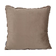 Furry Plant Bruin Kussenhoes | 45x45 cm | Polyester