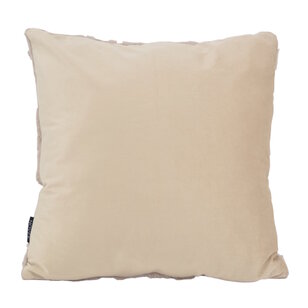 Furry Plant Beige Kissenbezug | 45x45 cm | Polyester