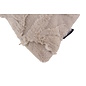 Furry Plant Beige Kussenhoes | 45x45 cm | Polyester
