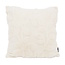 NOVÉE Furry Plant Crème | 45 x 45 cm | Kussenhoes | Polyester