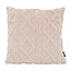 Sierkussen Furry Cross Beige | 45 x 45 cm | Polyester