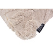 Sierkussen Furry Cross Beige | 45 x 45 cm | Polyester