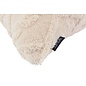 Sierkussen Furry Cross Crème | 45 x 45 cm | Polyester